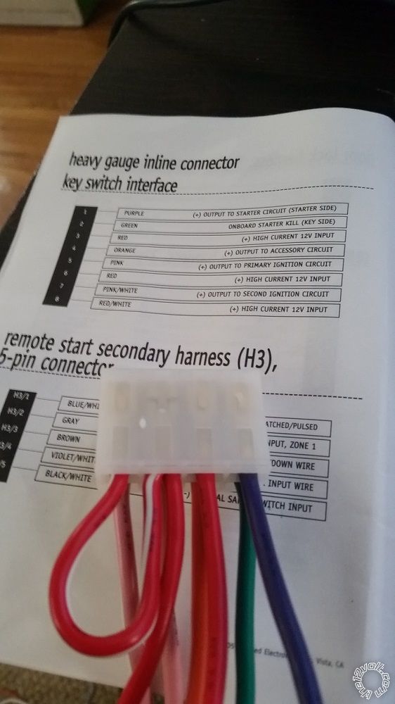 Viper 791xv key pinout wrong? -- posted image.