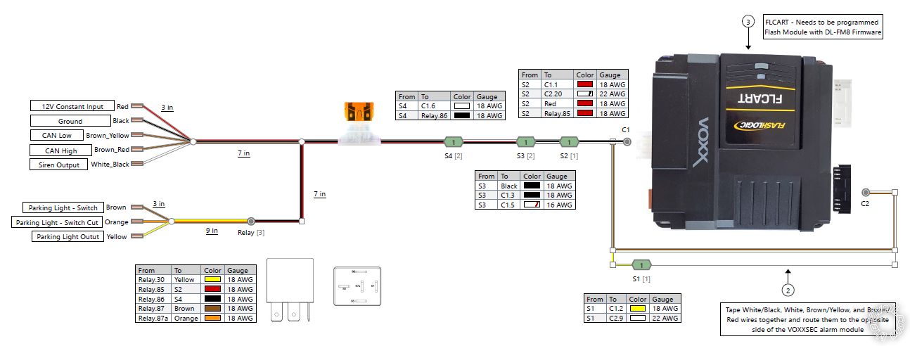 2015 Ford F-150, Alarm Wiring Diagram -- posted image.