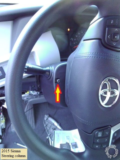 2015 Toyota Sienna H Key Remote Starter Pictorial