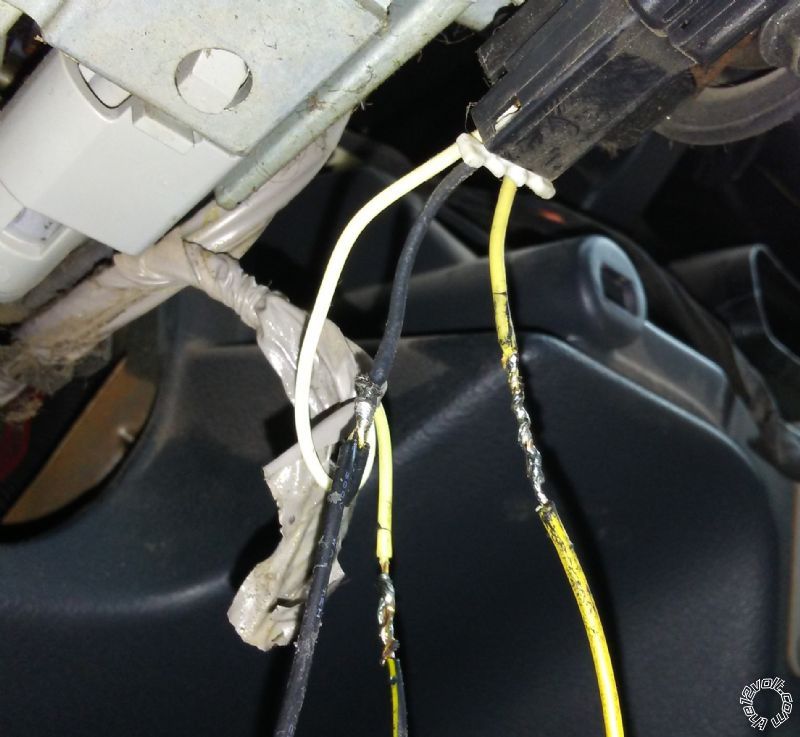 Uninstall or bypass remote start Avital Avistart -- posted image.
