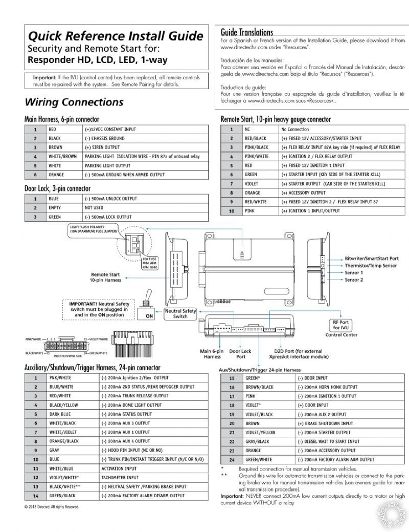 Viper 5706V Remote Start, 2007 FJ Cruiser -- posted image.