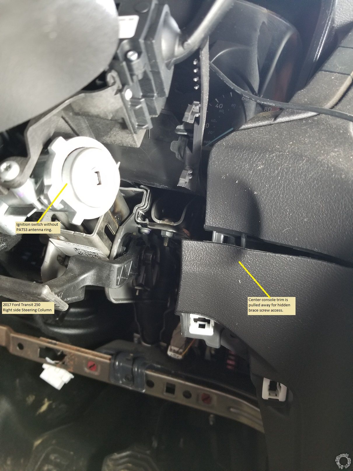 2015-2018 Ford Transit Remote Start Pictorial -- posted image.