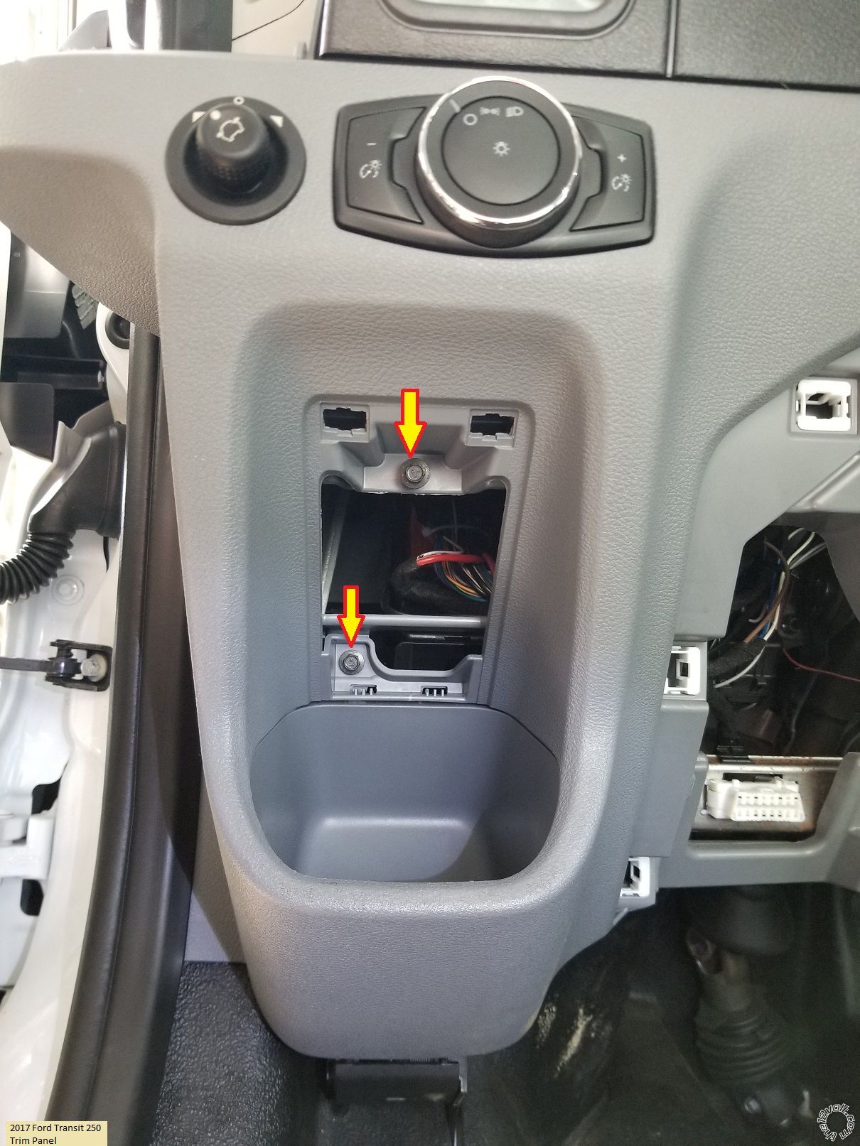 2015-2018 Ford Transit Remote Start Pictorial -- posted image.