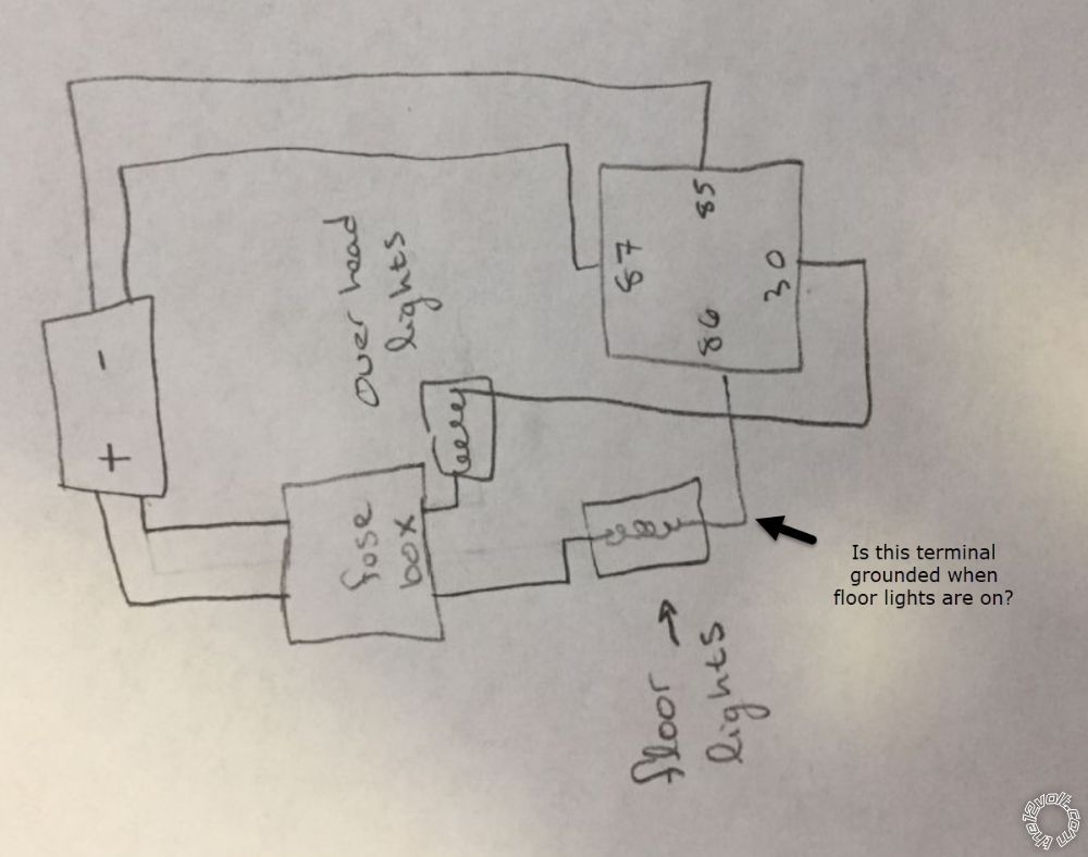 Relay Circuit, Floor, Overhead Lights - Last Post -- posted image.