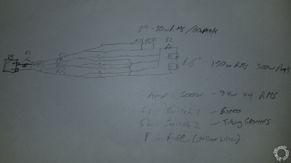 Wiring an Amp Differently - Last Post -- posted image.