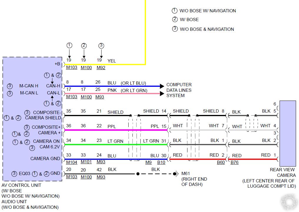 US Spec. 2019 Nissan Sentra Radio Wiring Diagram - Page 3 -- posted image.