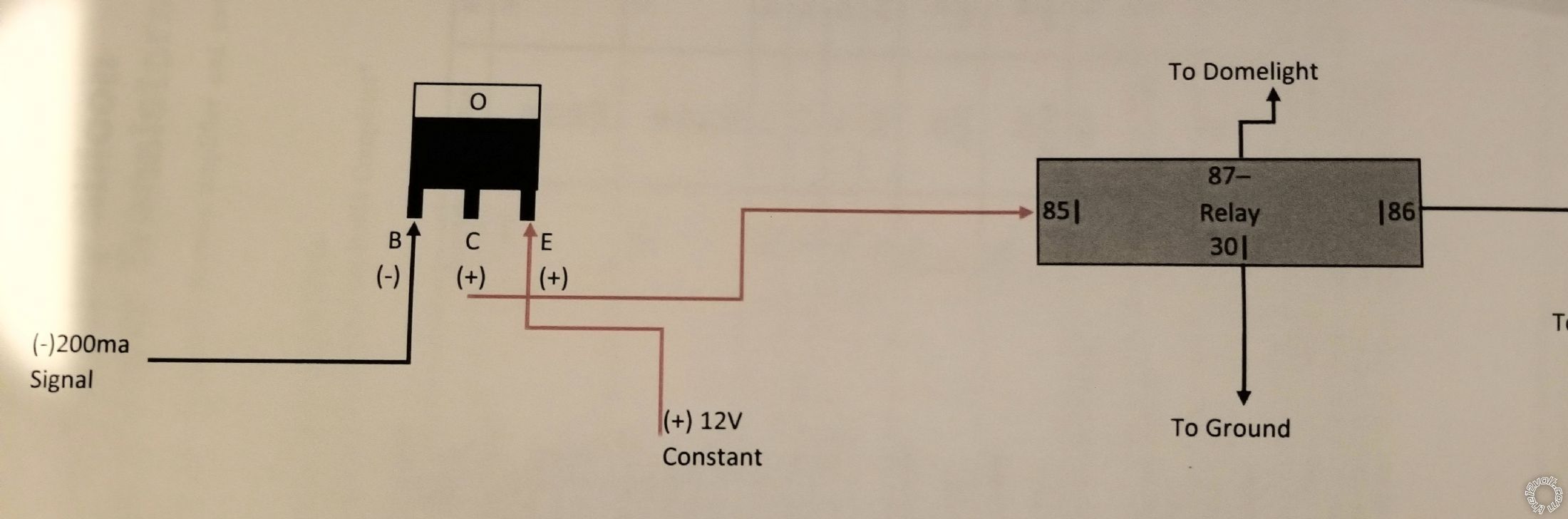 Domelight Supervision Not Triggering Relay -- posted image.