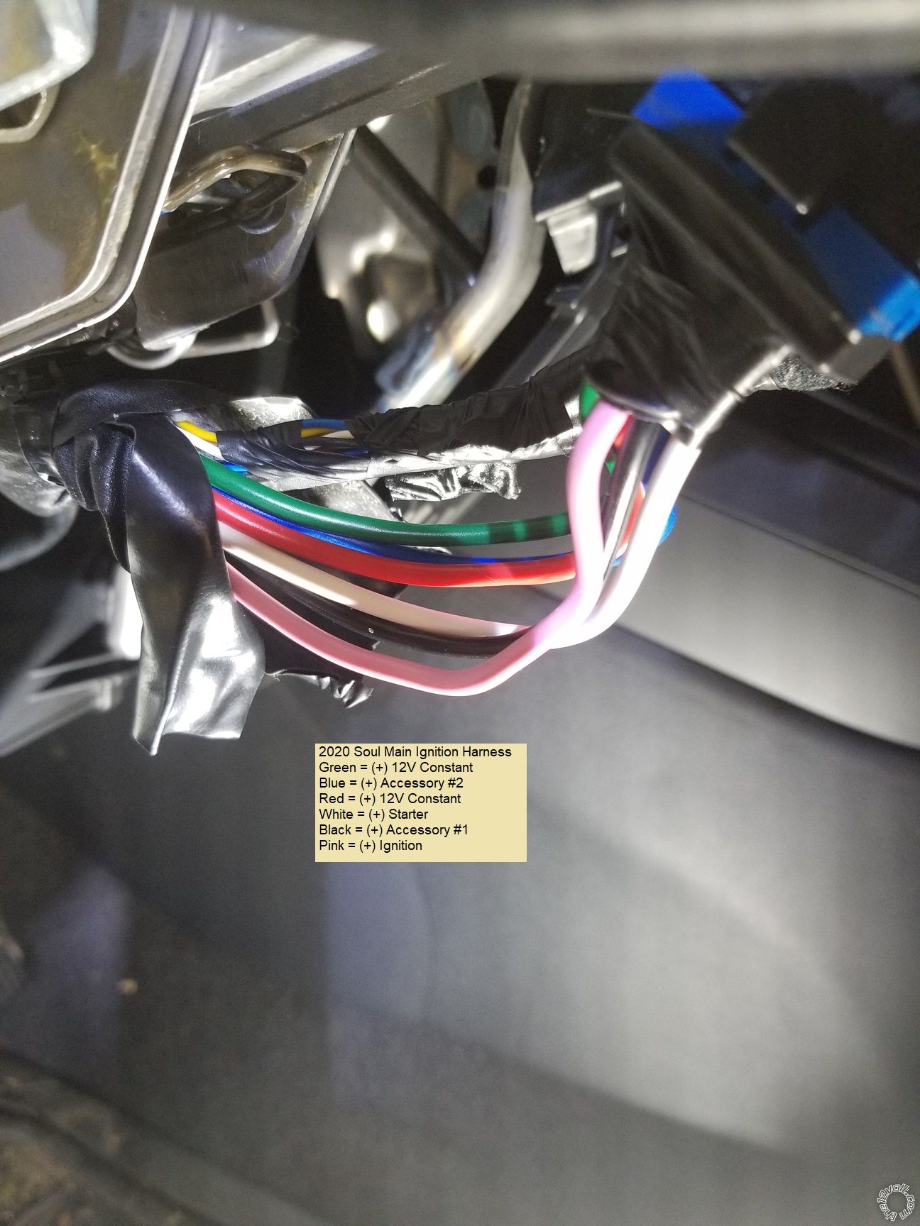 2020 Kia Soul, Regular Key, Remote Start Pictorial -- posted image.