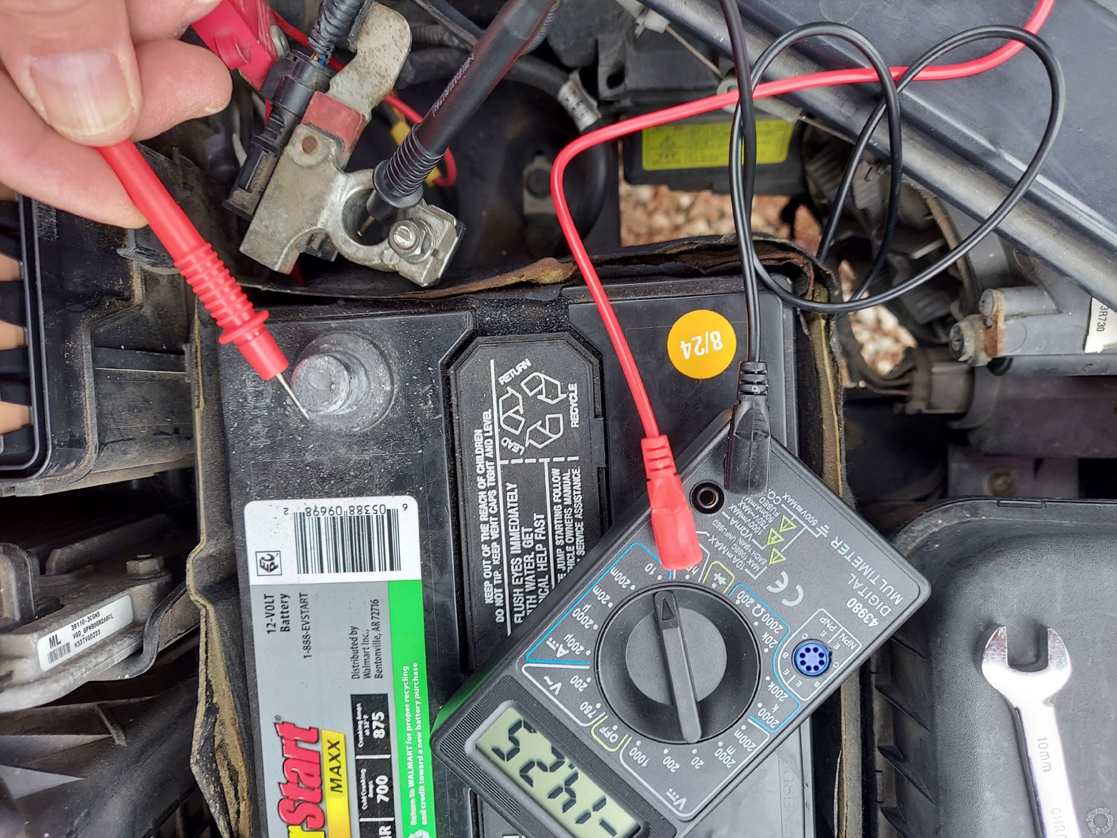 2014 Kia Cadenza, Battery Drain -- posted image.