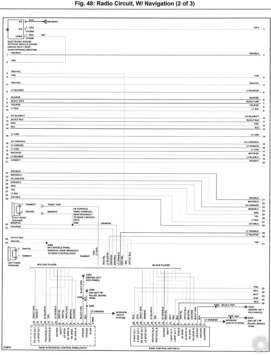 2006 Lincoln Navigator Stereo/Alarm Wiring - Page 2 -- posted image.