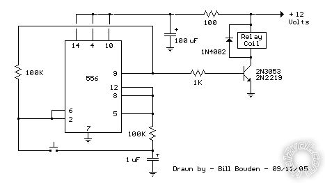 single positive pulse to constant on/off? -- posted image.