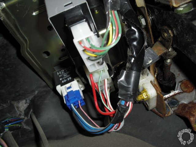 Avital 2101L Keyless Entry, 95 Mazda Protege -- posted image.