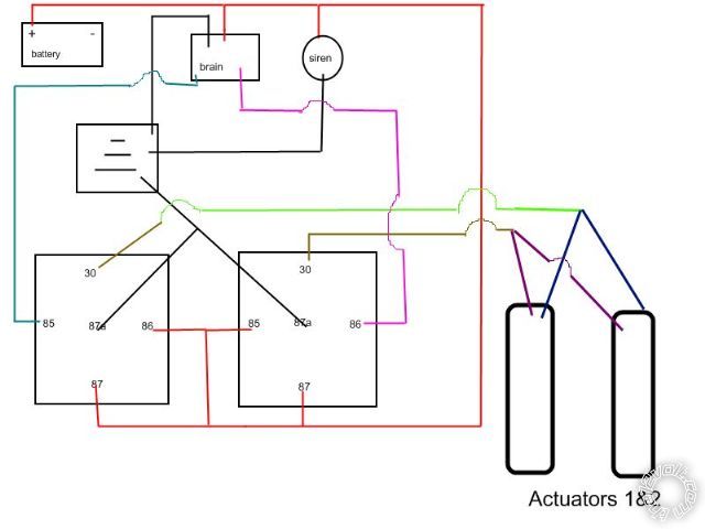 door actuator wiring - Page 2 -- posted image.