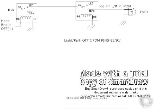 g37 parking brake for drl -- posted image.