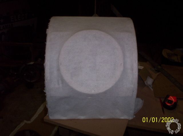 my first fiberglass box -- posted image.
