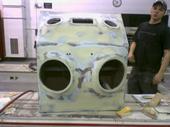 one of my first fiberglassing jobs -- posted image.