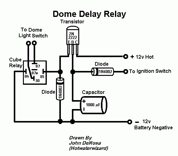 Wiring Diagram For Time Delay Relay