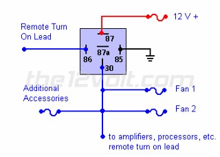 Multiple Amp Relays -- posted image.