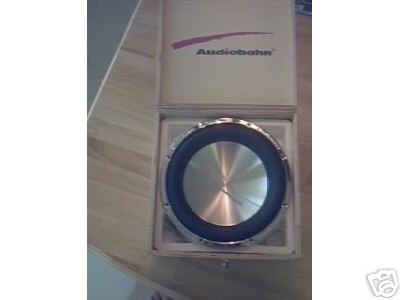 Audiobahn Intake Amps& Alum Series Woofer -- posted image.