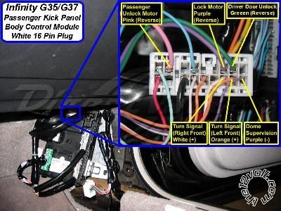 2012 Infiniti G37 Alarm/Remote Start, Stereo Wiring - Last Post -- posted image.