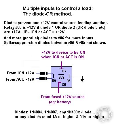 switched 12v distribution -- posted image.