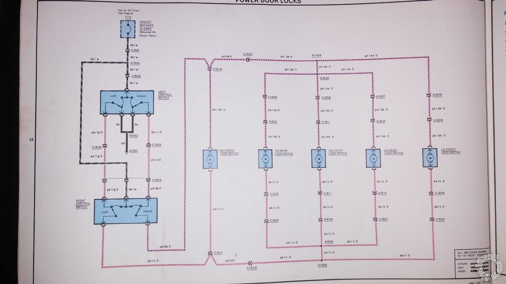 1977 Ford LTD - Lock ID with Diagram - Last Post -- posted image.