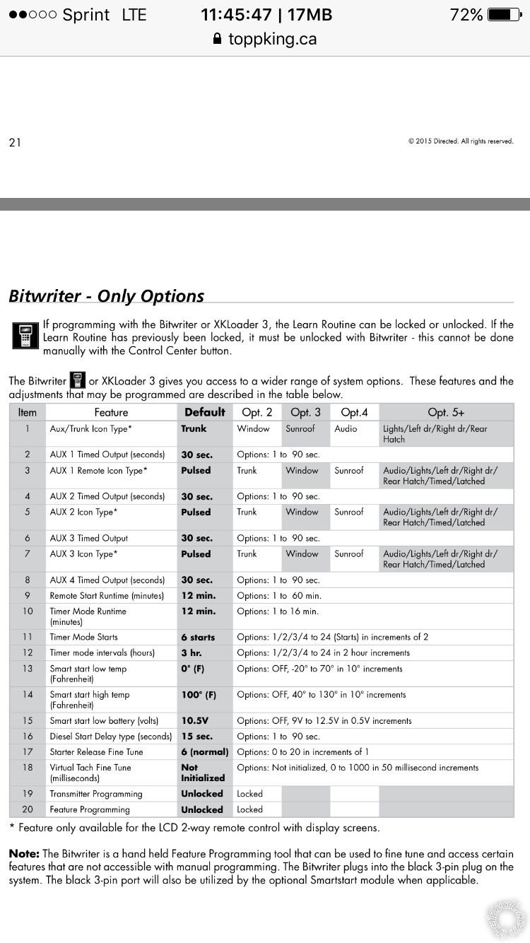 Custom Remote Start - Thermostat? -- posted image.