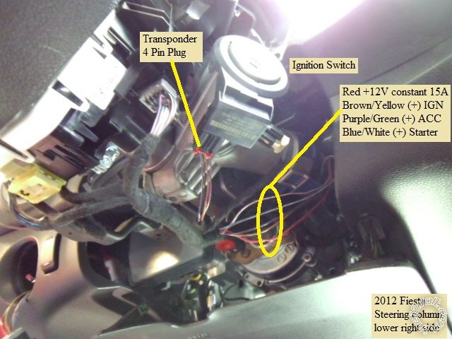 2011-2015 Ford Fiesta Remote Start Pictorial -- posted image.