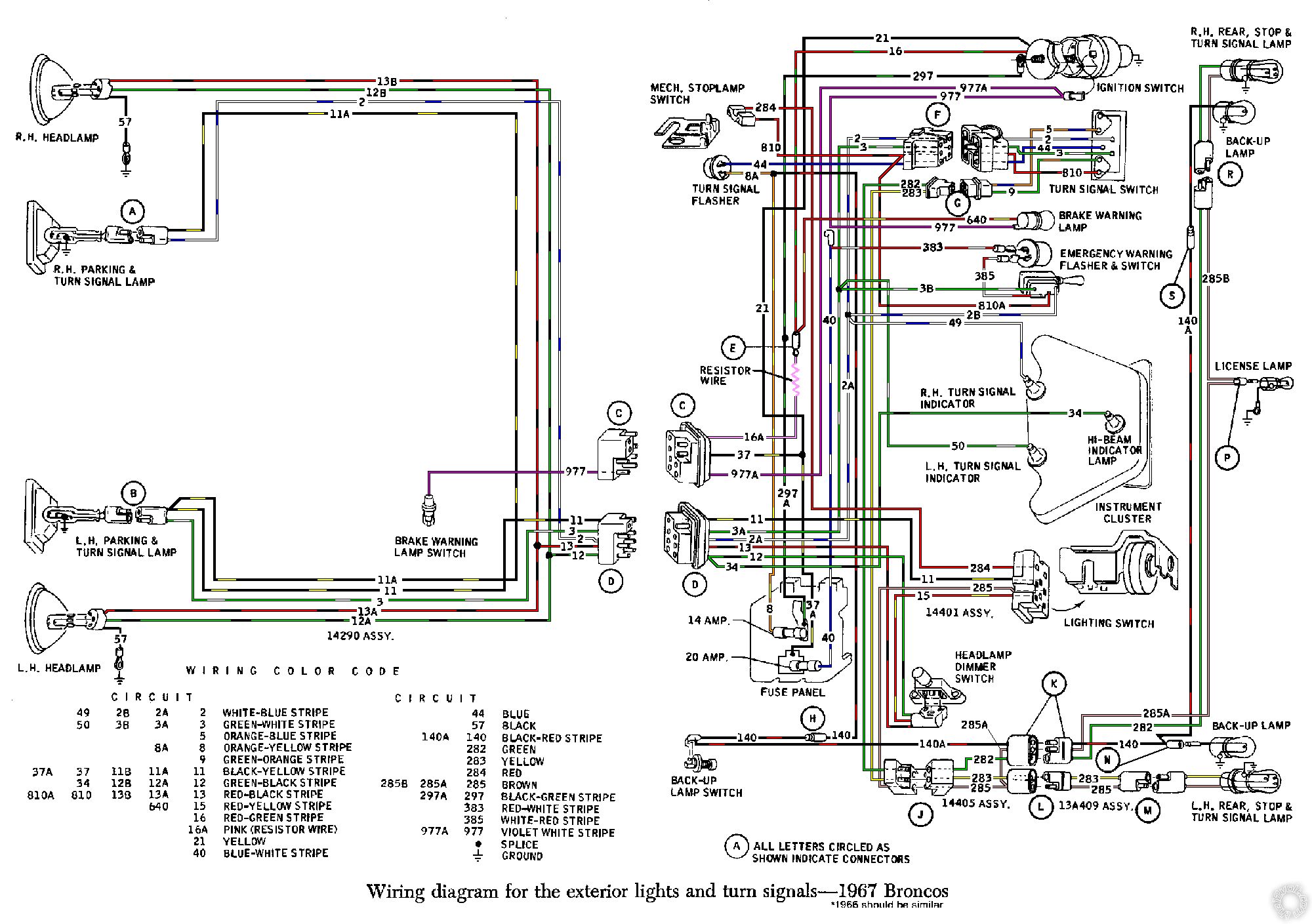 66 Ford F-250 Truck Wiring Diagram -- posted image.