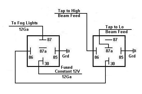 2000 dodge dakota, fog lights -- posted image.