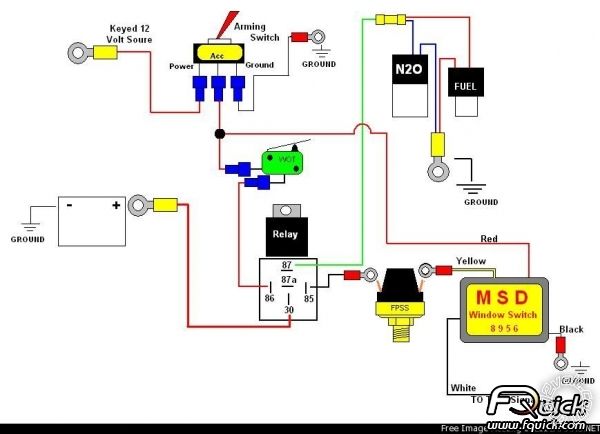 Nitrous, Line Lock and Two Step 110cc atv wiring 