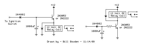 need to time delay a relay -- posted image.