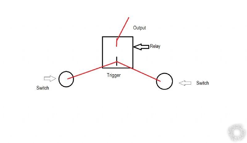 2 Switches, 1 Relay -- posted image.