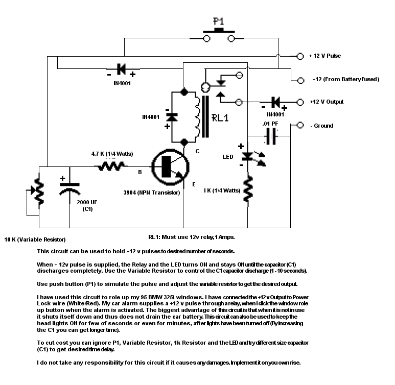 95 BMW325i. Auto role up/down windows - Last Post -- posted image.