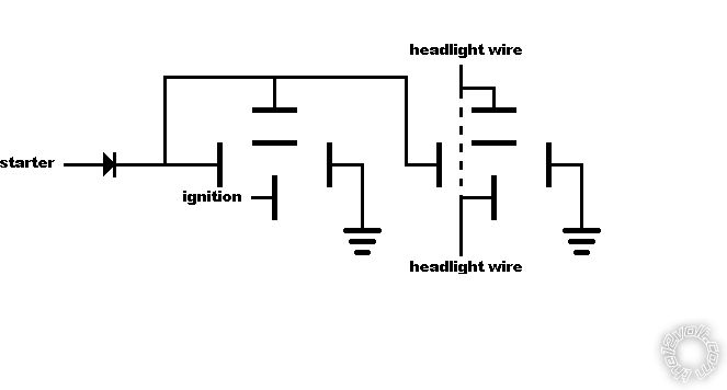 How To Keep Auto Lamps Off Until Engine Started? -- posted image.