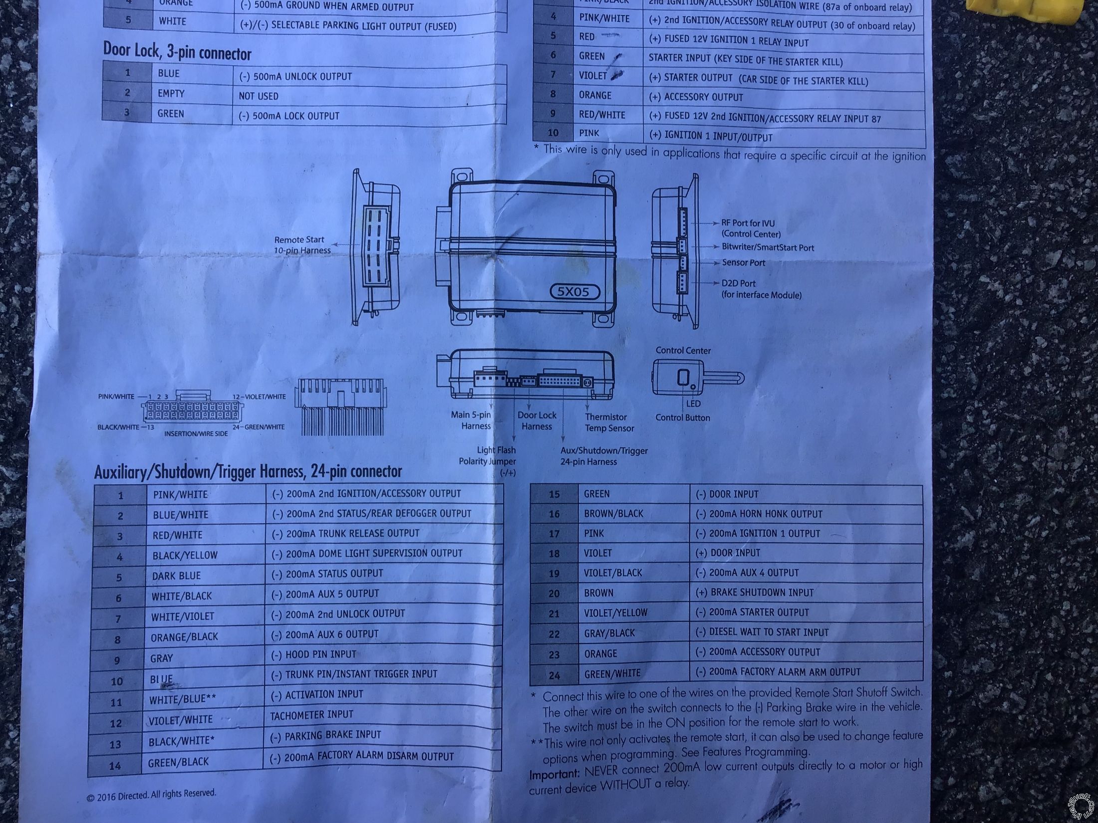 Avital 5103l Remote Start, 1985 Chevrolet Monte Carlo -- posted image.