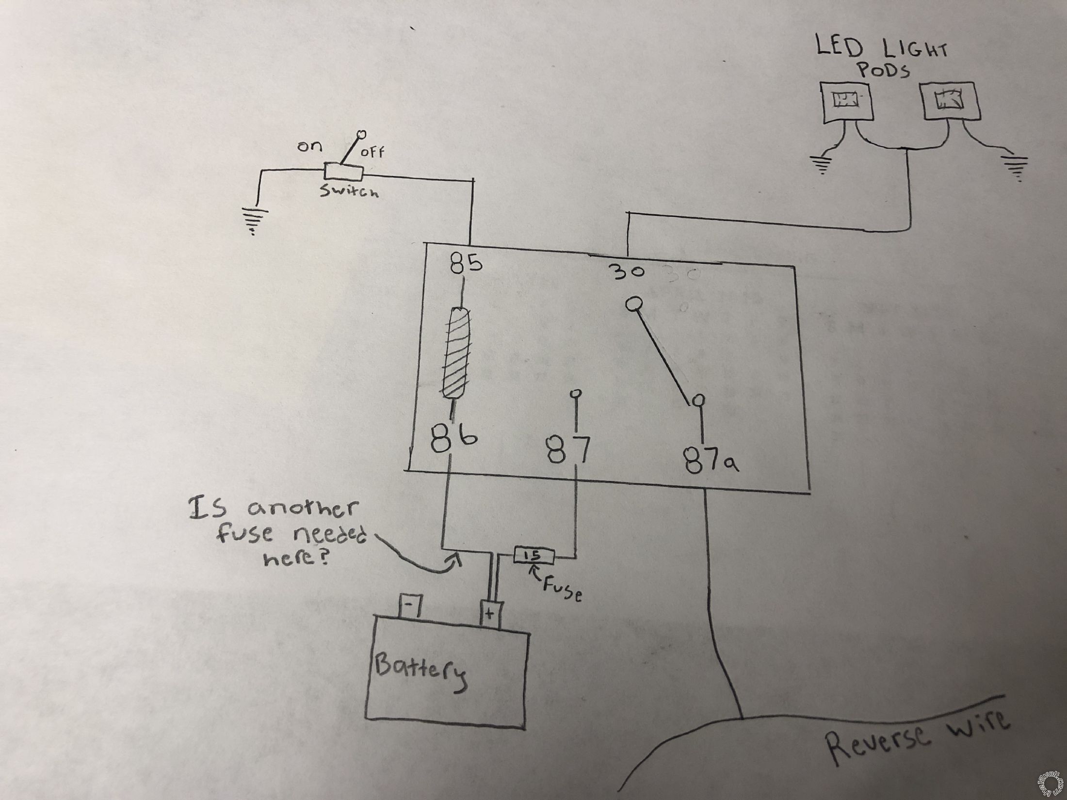 Relay Wiring, LED Lights with Reverse and Dome Light - Last Post -- posted image.