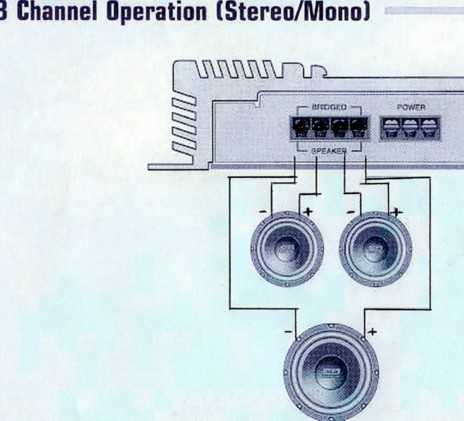 Crossfire CFA602, 3 Channel Mode Wiring -- posted image.