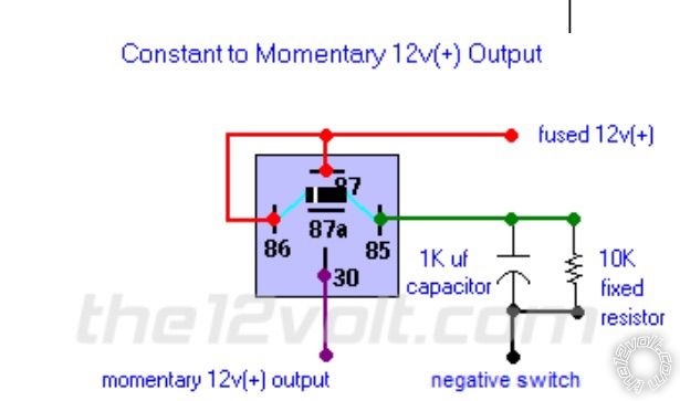horn output to siren -- posted image.