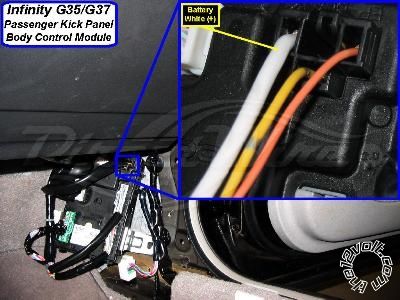 2012 Infiniti G37 Alarm/Remote Start, Stereo Wiring - Last Post -- posted image.