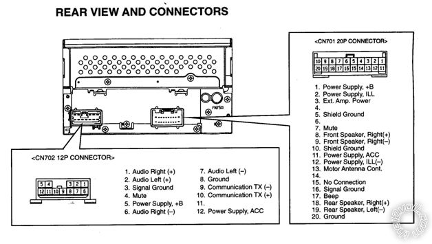 finding a mute wire, 2002 lexus gs 430 -- posted image.