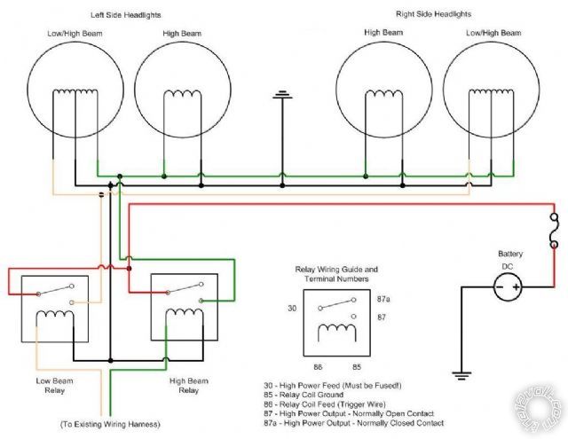 Vehicle Lights Wiring From Scratch, Peterbilt Starter Relay Wiring Diagram