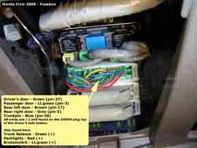 07 Honda Civic, Alarm/RS Wiring, Expert Advice -- posted image.