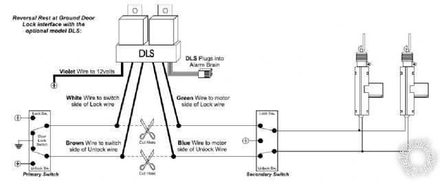 adding 5 wire switch to aftermarket keyless -- posted image.