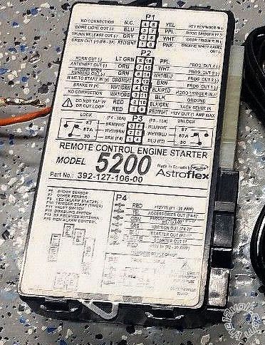 Astrostart Module Replacement Programing -- posted image.