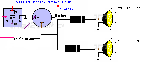 add flashing lights to alarm - Last Post -- posted image.