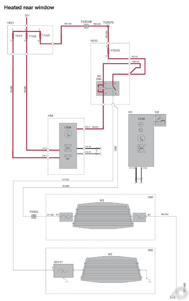 2012 Volvo S60 Alarm/Remote Start Wiring -- posted image.