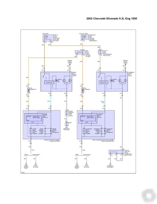 2002 chevy silvarado heated seat wiring - Last Post -- posted image.