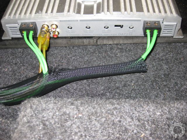 wiring two 8 ohm subs into a 2 ch w/pics -- posted image.