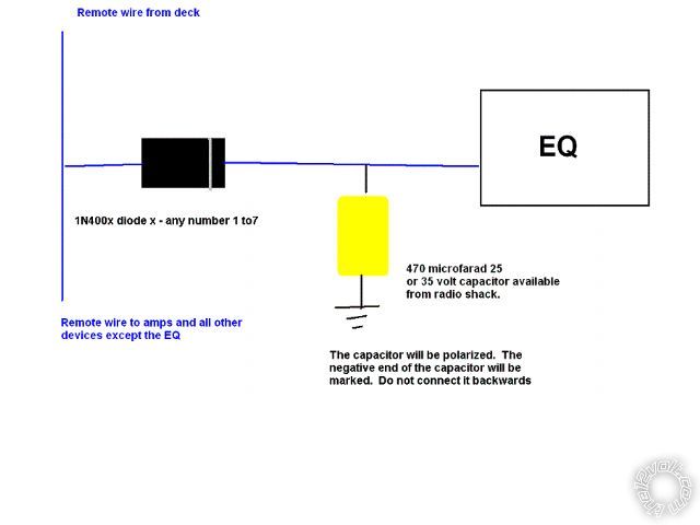 sub thumps at turn off -- posted image.